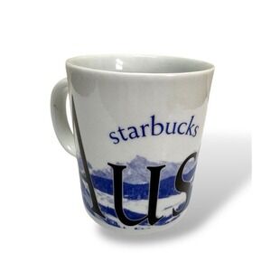 Starbucks Austria 2002 Global Icon Collector Series Mug Coffee Cup Swiss Alps